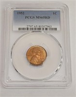 1952 PCGS MS65 Wheat Penny