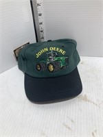 Green John Deere hat