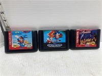 3 Sega genesis games