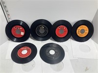 6 Elvis 45 records