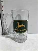 John Deere pint glass