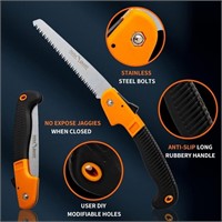 7.7 Inch Folding Hand Saw, Camping/Pruning Saw