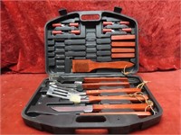 New grill tools w/case.