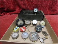 Old gauges lot.