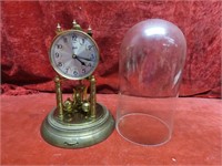 Schatz brass domed German clock.