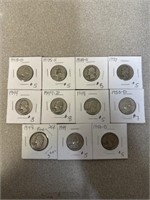 1930's and 1940's Quarters