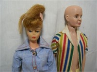 2 count vintage Barbie DOLLS