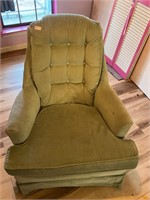 Clean high back sitting chair