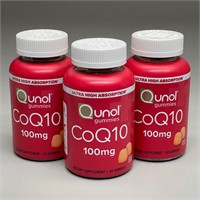 QUNOL CoQ10 Gummy Dietary Supplements 100 mg