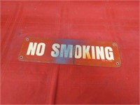 No Smoking sign. Industrial.