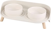 Raised Cat Bowls with Non Slip Stand 16.2oz