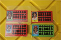 4- Topps MLB Scratch Off Cards