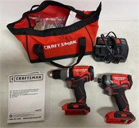 Craftsman brushless drill/driver set (NO battery)