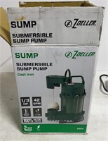 Zoeller submersible sump pump