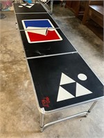 Beer pong table- adjustable height