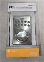 Electronic deadbolt with keypad