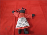 Black americana rag doll.