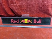 Red Bull Rubber drink bar mat sign.