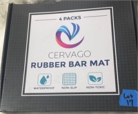 Cervago Rubber Bar Mats Brand New