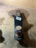 Receiver hitch with 2” ball