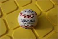 Autographed Baseball from Midwest League