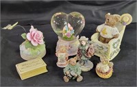 Enesco Butterfly Music Box & More