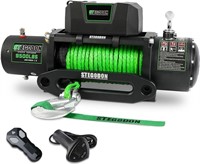 12V Waterproof Electric Winch Synthetic Rope