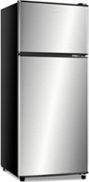 Compact Refrigerator 4.0 Cu Ft  - Silver