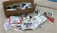 Hockey Cards, Stickers, etc. Rough Condition.