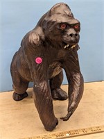 Resin Gorilla Figurine. 16" high x 16" long.