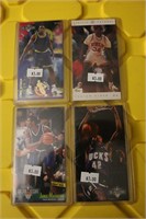 4- Tall NBA Cards