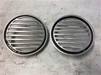 1970-1974 Volvo 164E front horn grill covers