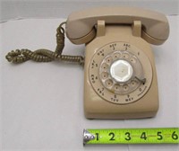 Vintage Bell Rotary Phone - Cream color