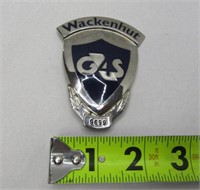 Vintage Wackenhut G4S Metal Badge