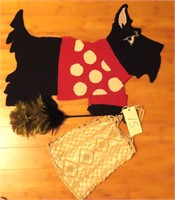 Scotty Dog Rug and Hippie Chick Purse with