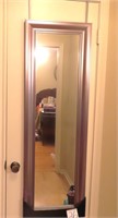 17"x52" Over the Door Mirror