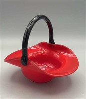 Czech Red Tango Candy Dish