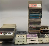Lloyds Cassette Player & 27 Cassettes