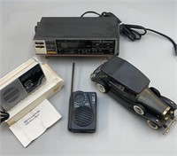 Radio Lot, Car, Emerson, 2 Portables