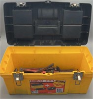 Toolbox with 10 Mixed Brand Pipewrenches
