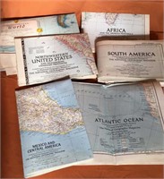 Vintage Maps - S. America, Africa, Mexico ++