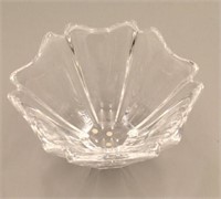 MCM Orrefors Signed Crystal Vase