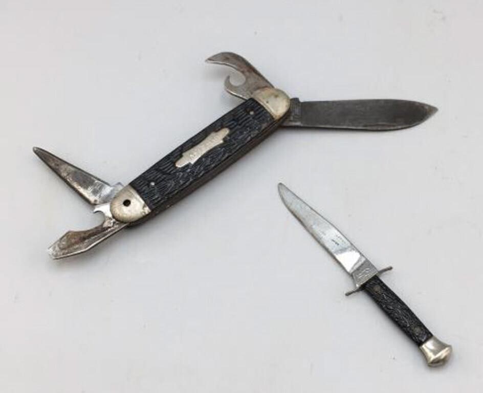 Imperial Pocket Knife & Colonial Dagger