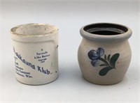 Kaukauna Klub Stoneware/Rowe Pottery Works Crock