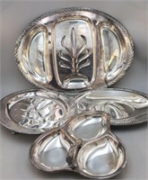 Sheridan/NSCO/Silverplated Serving Pieces