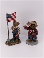 LOT OF 2 BOYD'S BEAR RESIN FIGURINES