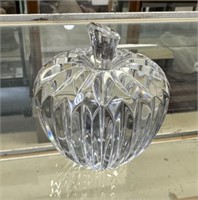 Waterford Crystal Apple Paper Weight