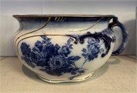 Royal Doulton 1882-1900 Flow Blue Chamber pot