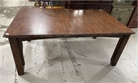 Late 20th Century Dark Oak Rectangle Dining Table