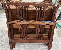 Pair of Kindel Chippendale Twin Beds